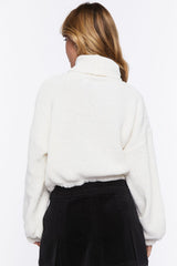 Ribbed Turtleneck Sweater