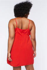 Plus Size Cami Mini Dress