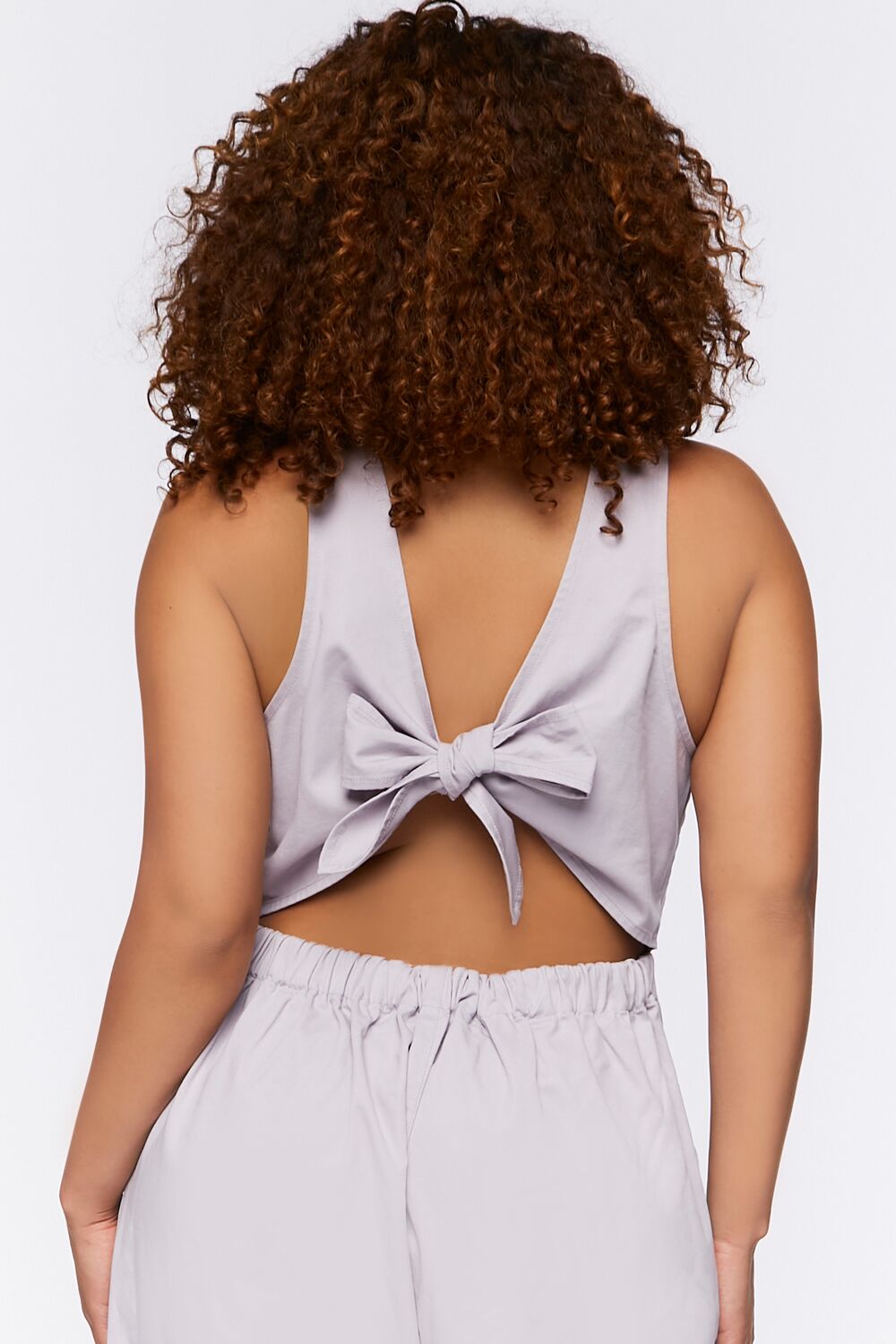 Plus Size Tie-Back Jumpsuit