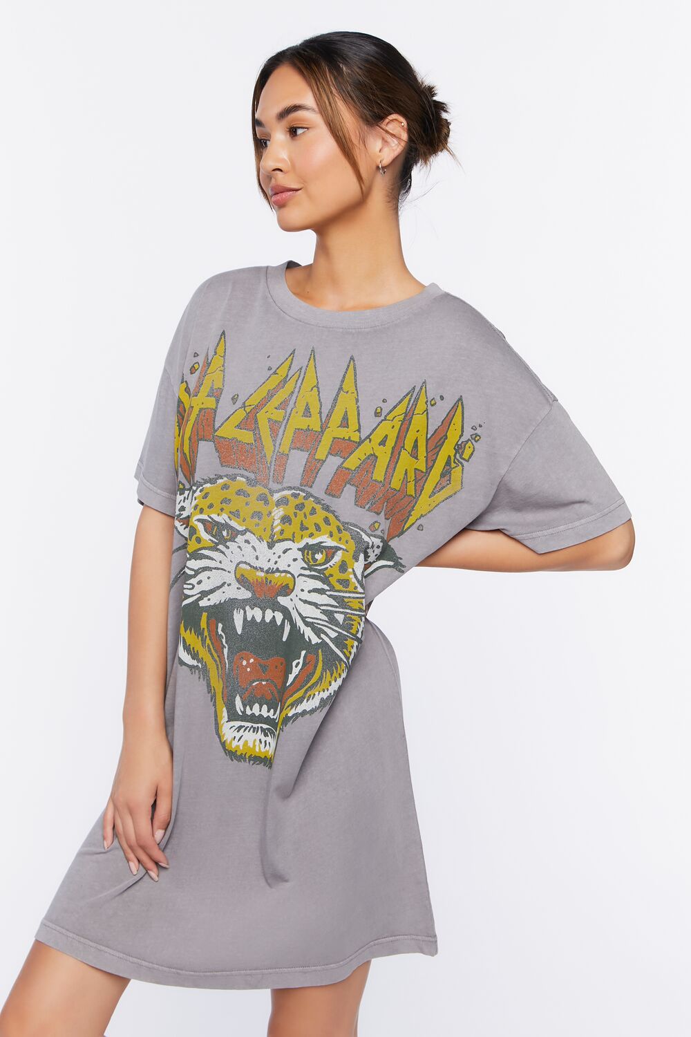 Def Leppard Graphic T-Shirt Dress
