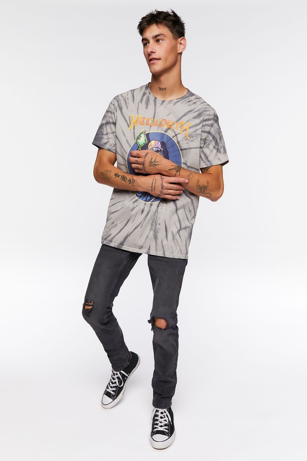 Premium Distressed Slim-Fit Jeans