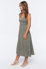 Polka Dot Cami Midi Dress