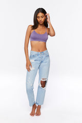 Seamless Scoop-Cut Bralette