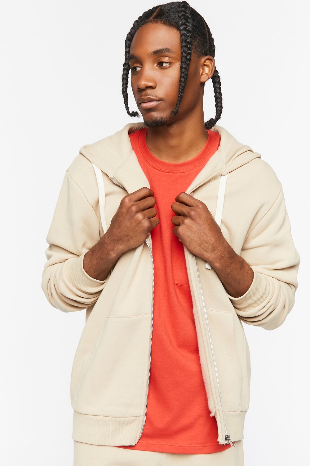 Fleece Zip-Up Hoodie
