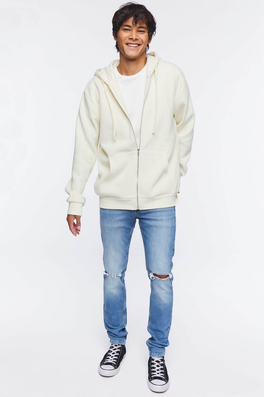 Fleece Zip-Up Hoodie