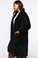 Fleece Longline Coat