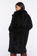Fleece Longline Coat