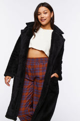 Fleece Longline Coat