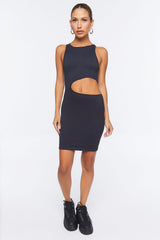 Cutout Mini Tank Dress
