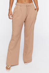 Wide-Leg High-Rise Pants