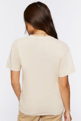 Skeleton Flowers Graphic Tee