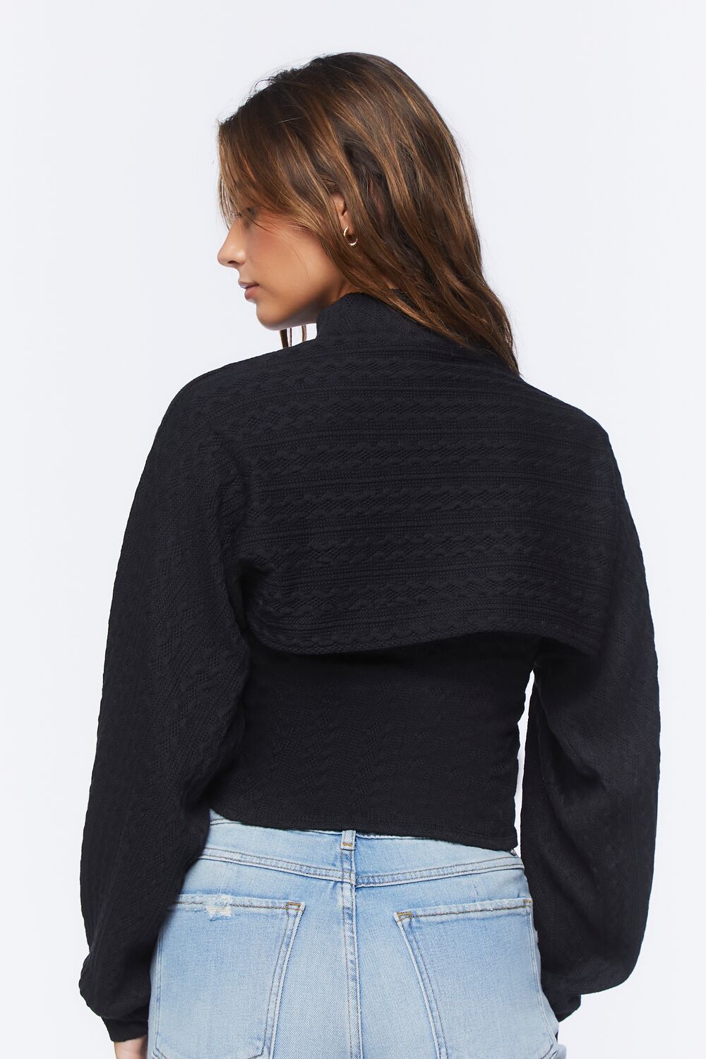 Turtleneck Combo Top