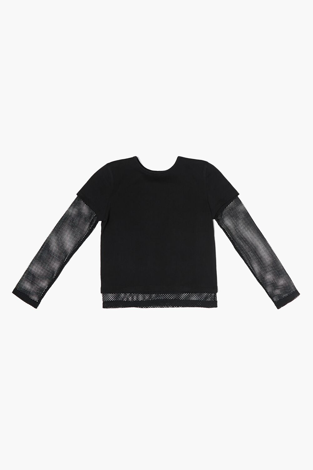 Girls Netted Combo Tee (Kids)