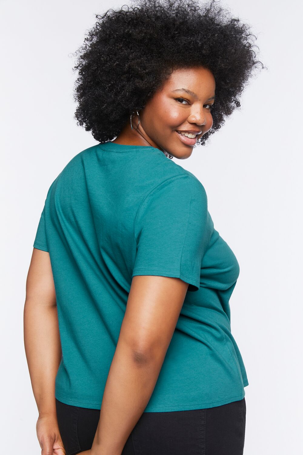 Plus Size Organically Grown Cotton Tee