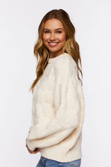 Cable Knit Crew Sweater