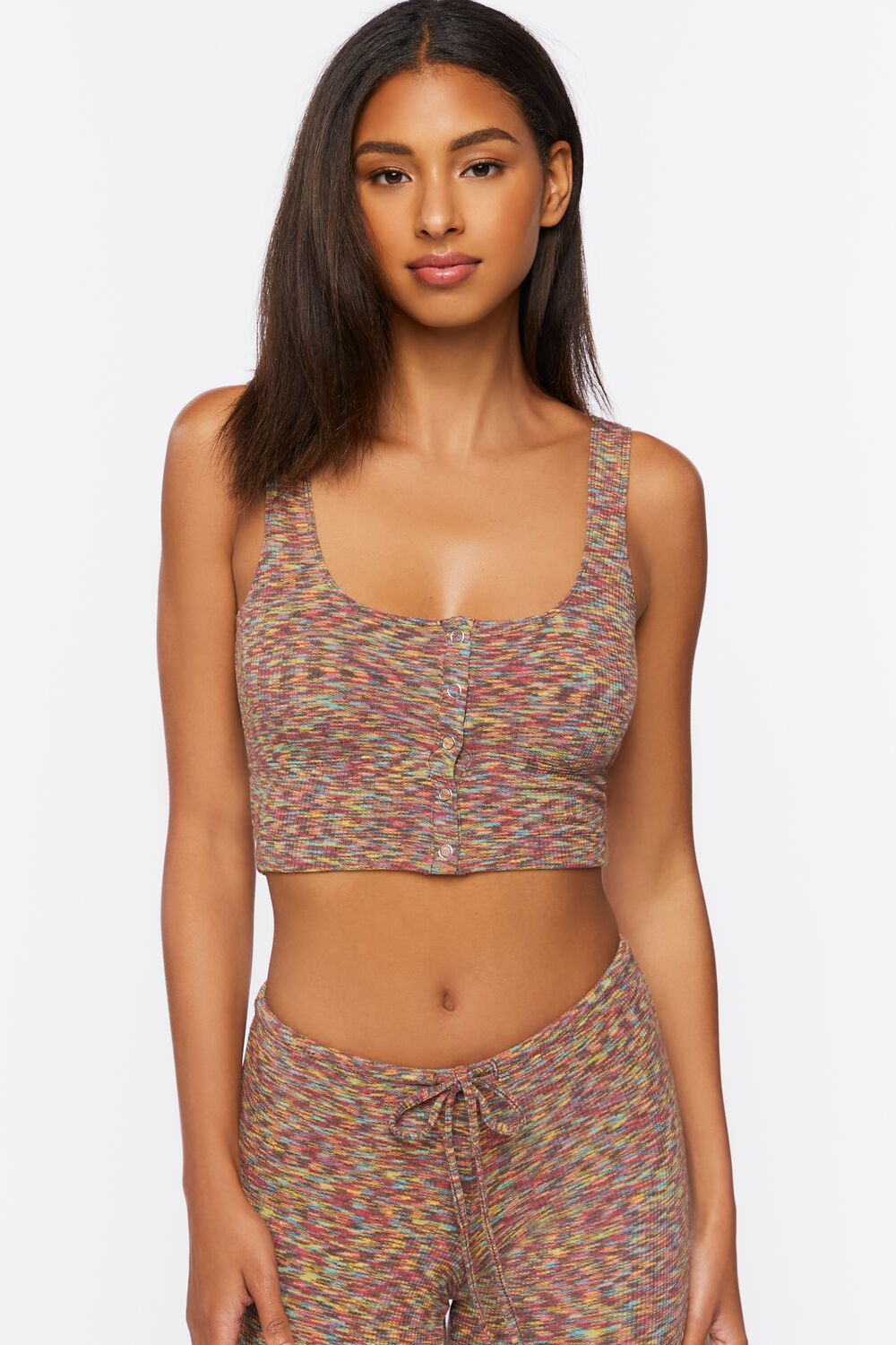 Space Dye Lounge Crop Top