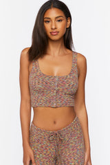 Space Dye Lounge Crop Top