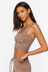 Space Dye Lounge Crop Top