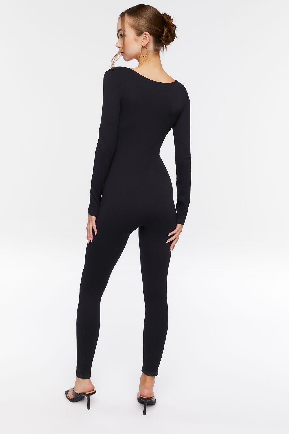 Seamless Ribbed Jumpsuit