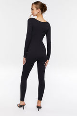 Seamless Ribbed Jumpsuit