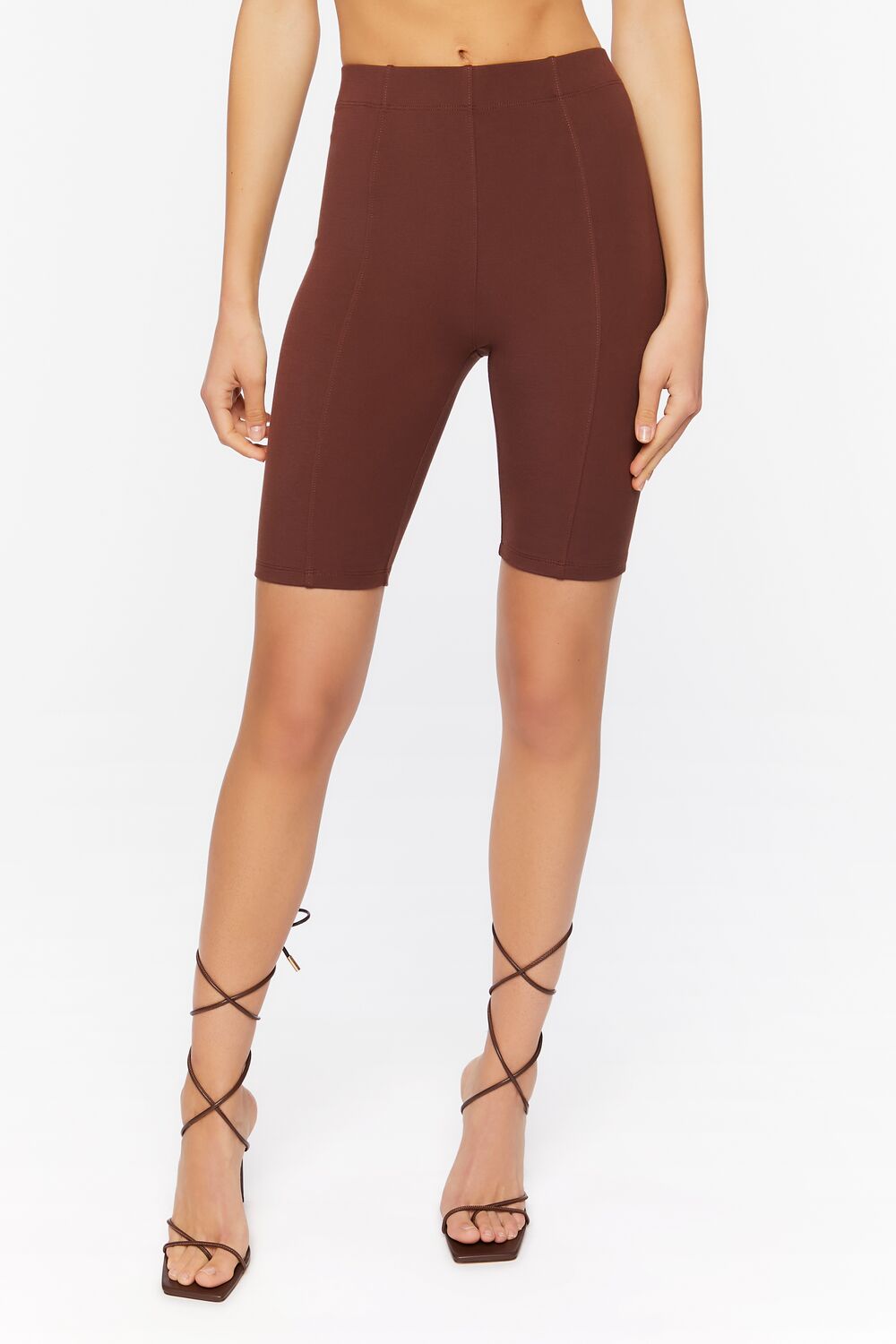 Ponte Knit Biker Shorts