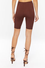 Ponte Knit Biker Shorts