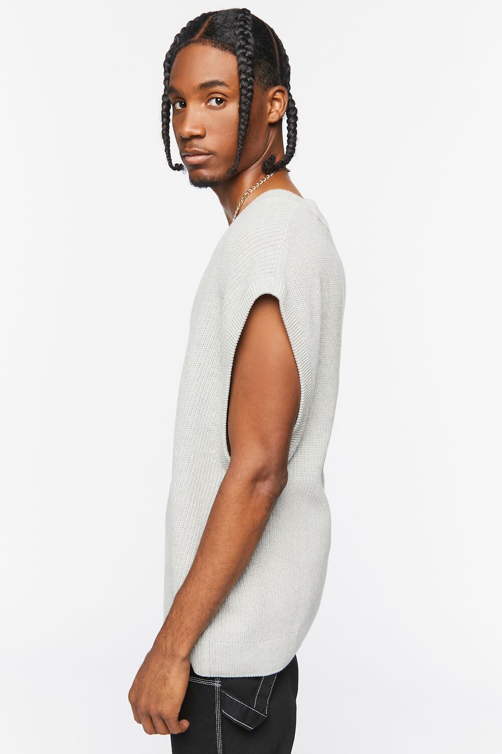 Ribbed Sweater Vest