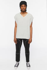 Ribbed Sweater Vest
