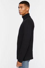 Cotton Turtleneck Top