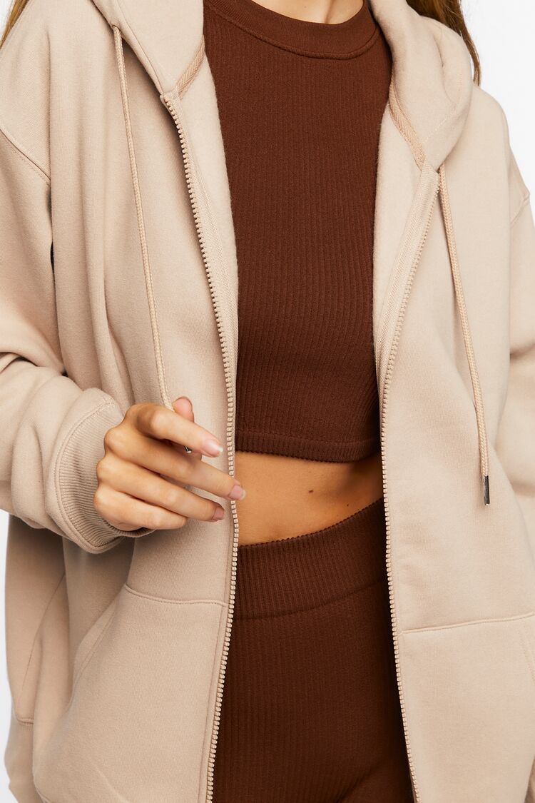 Fleece Zip-Up Hoodie