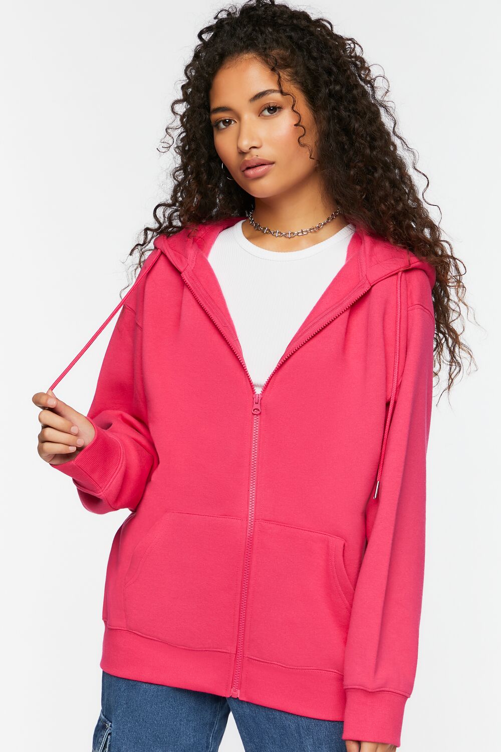 Fleece Zip-Up Hoodie