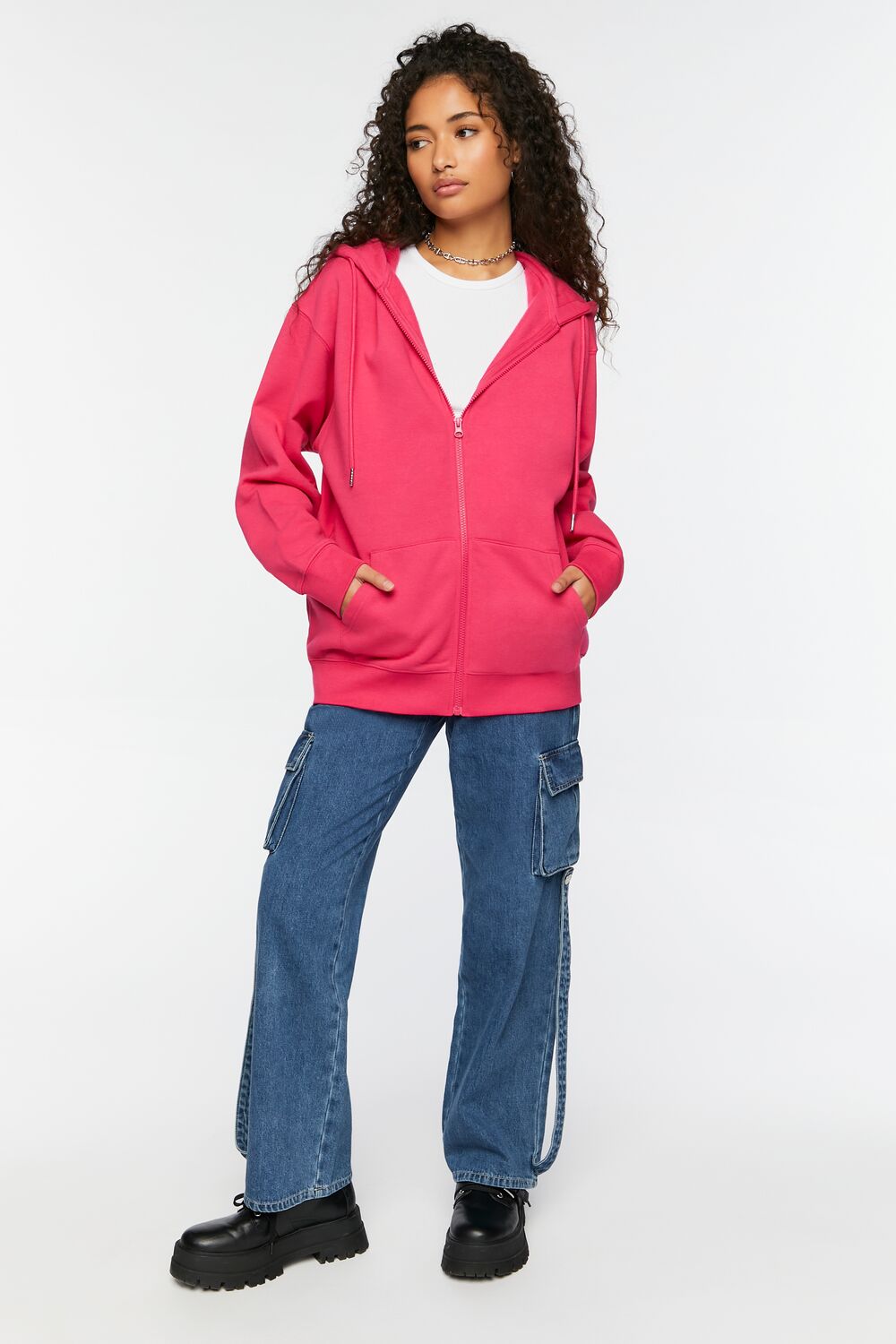 Fleece Zip-Up Hoodie
