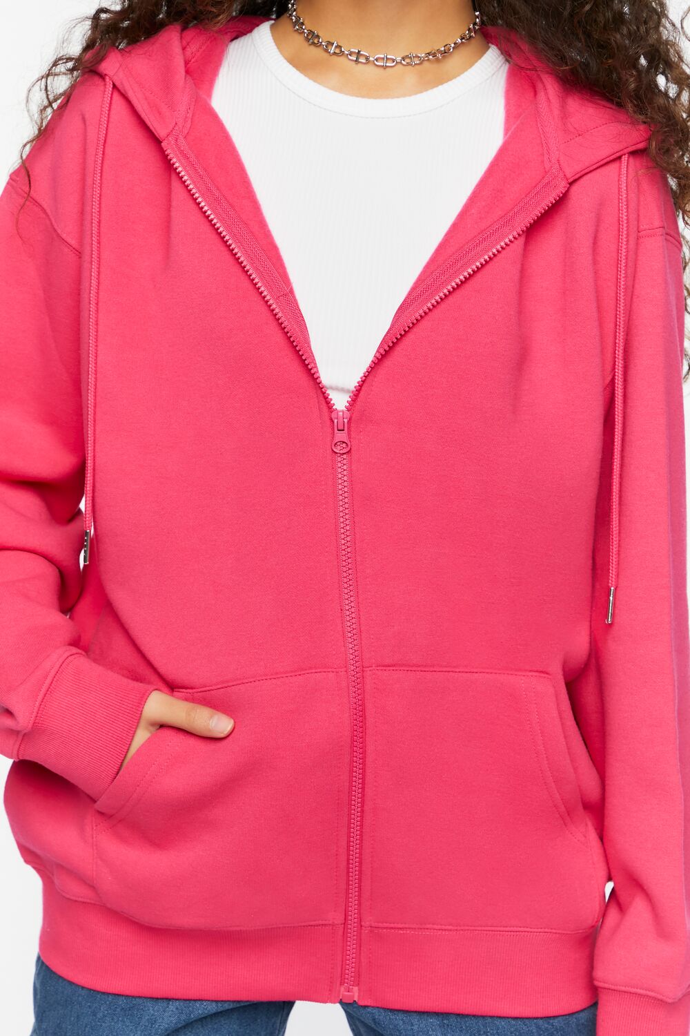 Fleece Zip-Up Hoodie