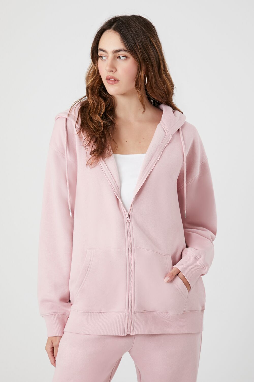 Fleece Zip-Up Hoodie