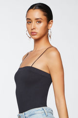 Ribbed Cami Bodysuit