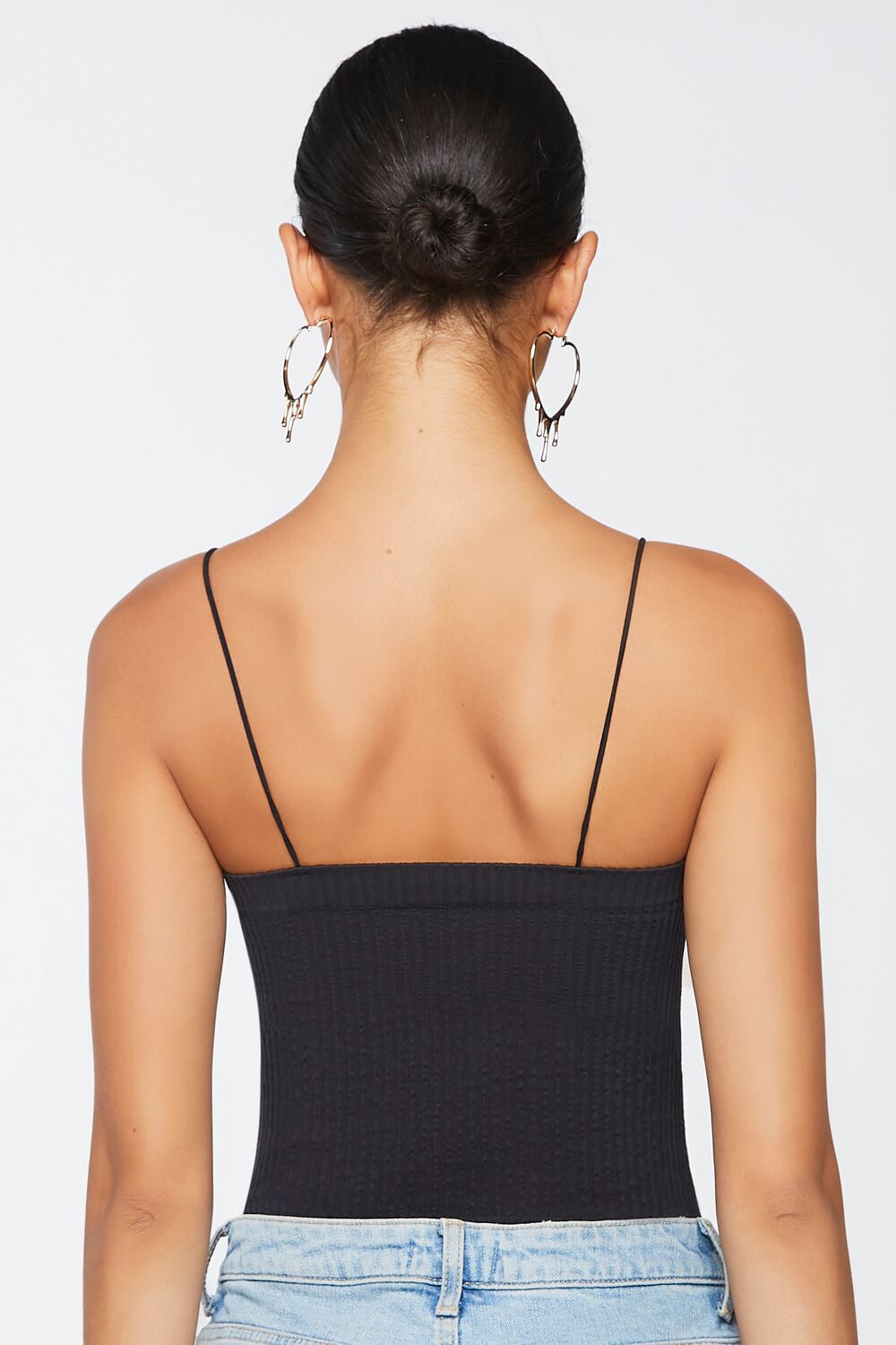 Ribbed Cami Bodysuit