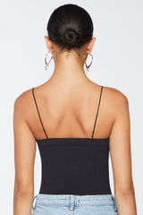 Ribbed Cami Bodysuit