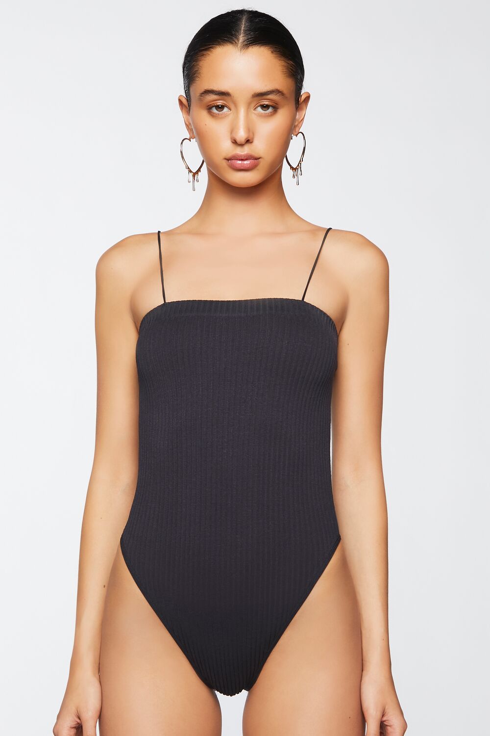Ribbed Cami Bodysuit
