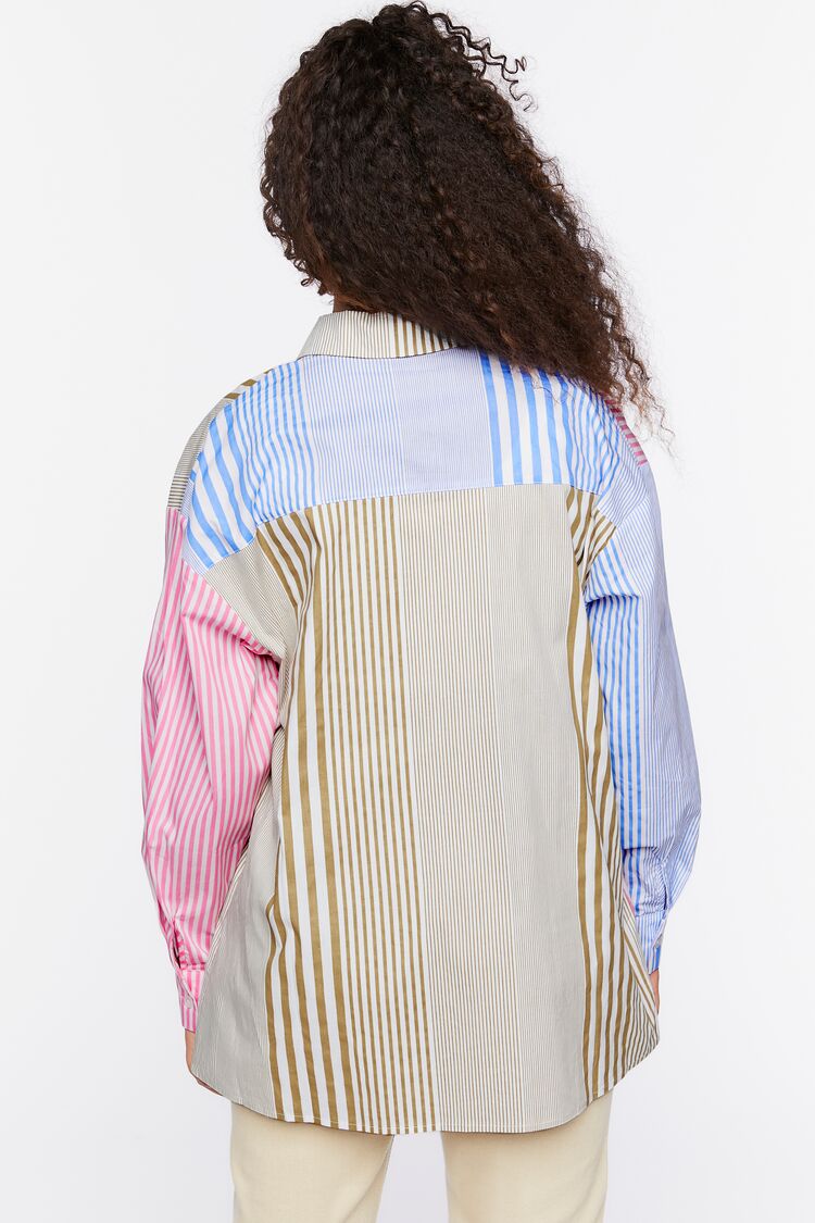 Striped Reworked Poplin Shirt