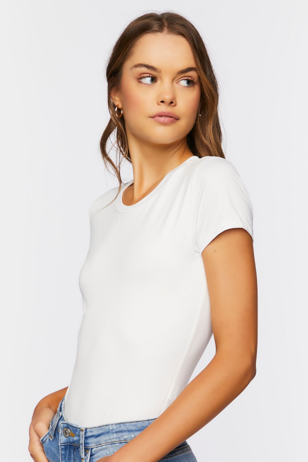 Crew Short-Sleeve Tee Bodysuit