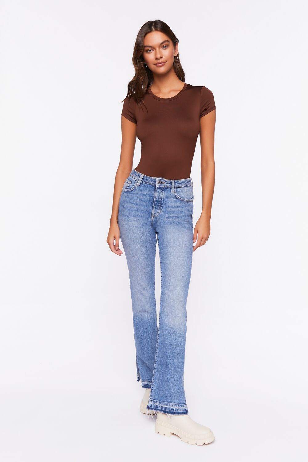 Crew Short-Sleeve Tee Bodysuit