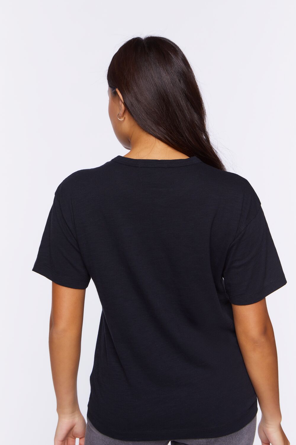 Dropped-Sleeve Crew Tee