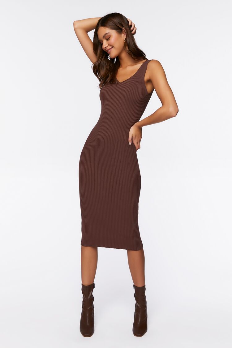 Bodycon Midi Sweater Dress