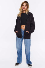 Fleece Zip-Up Hoodie