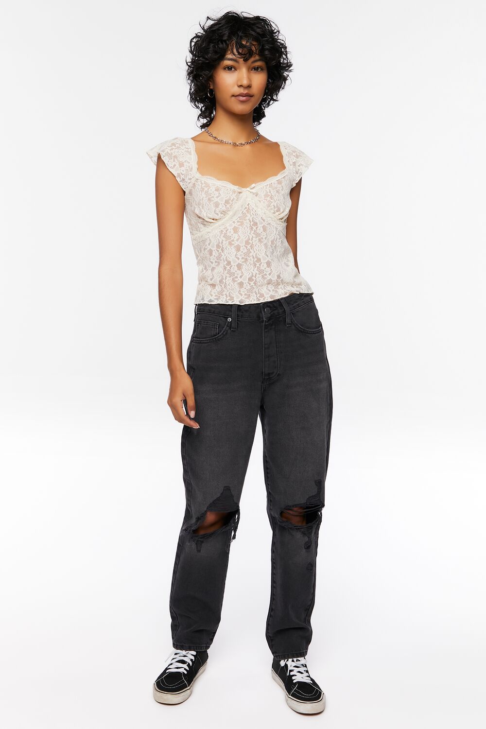 Sweetheart Lace Top