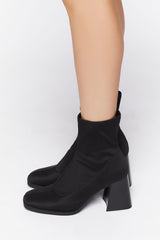 Flare Heel Sock Booties