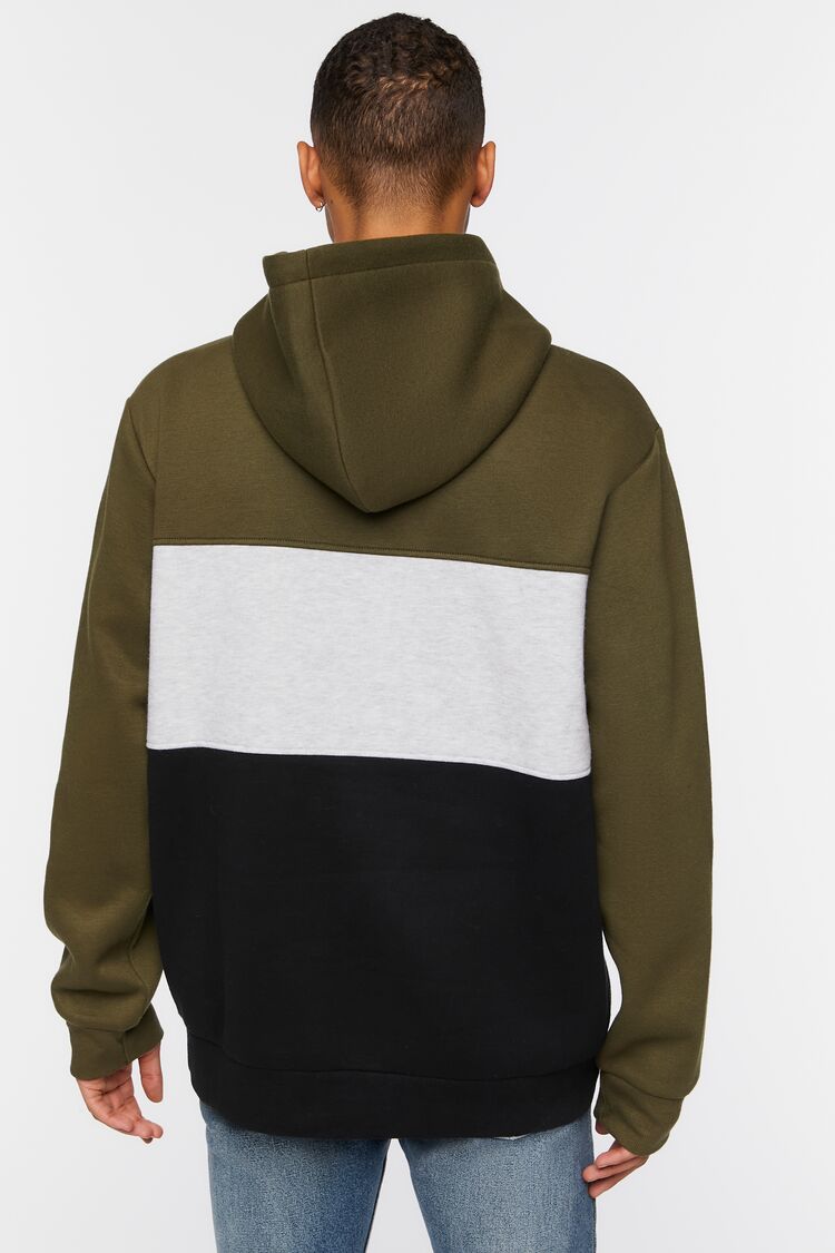Fleece Colorblock Hoodie