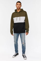 Fleece Colorblock Hoodie
