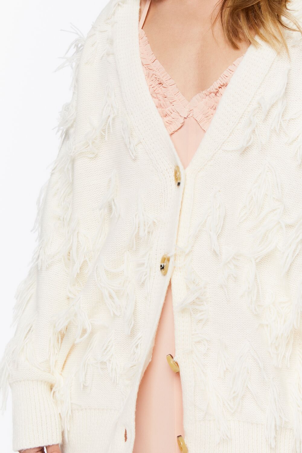 Textured Cardigan Sweater