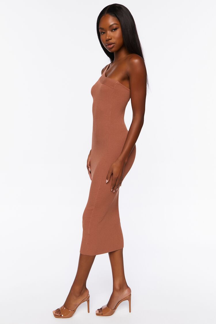 Sweater-Knit Bodycon Midi Dress